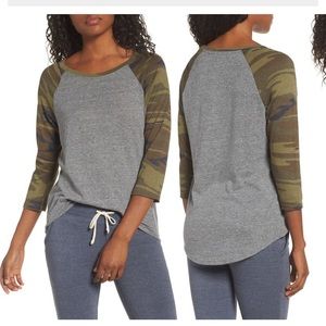 Camo Top by Alternative (f/ Nordstrom) size S
